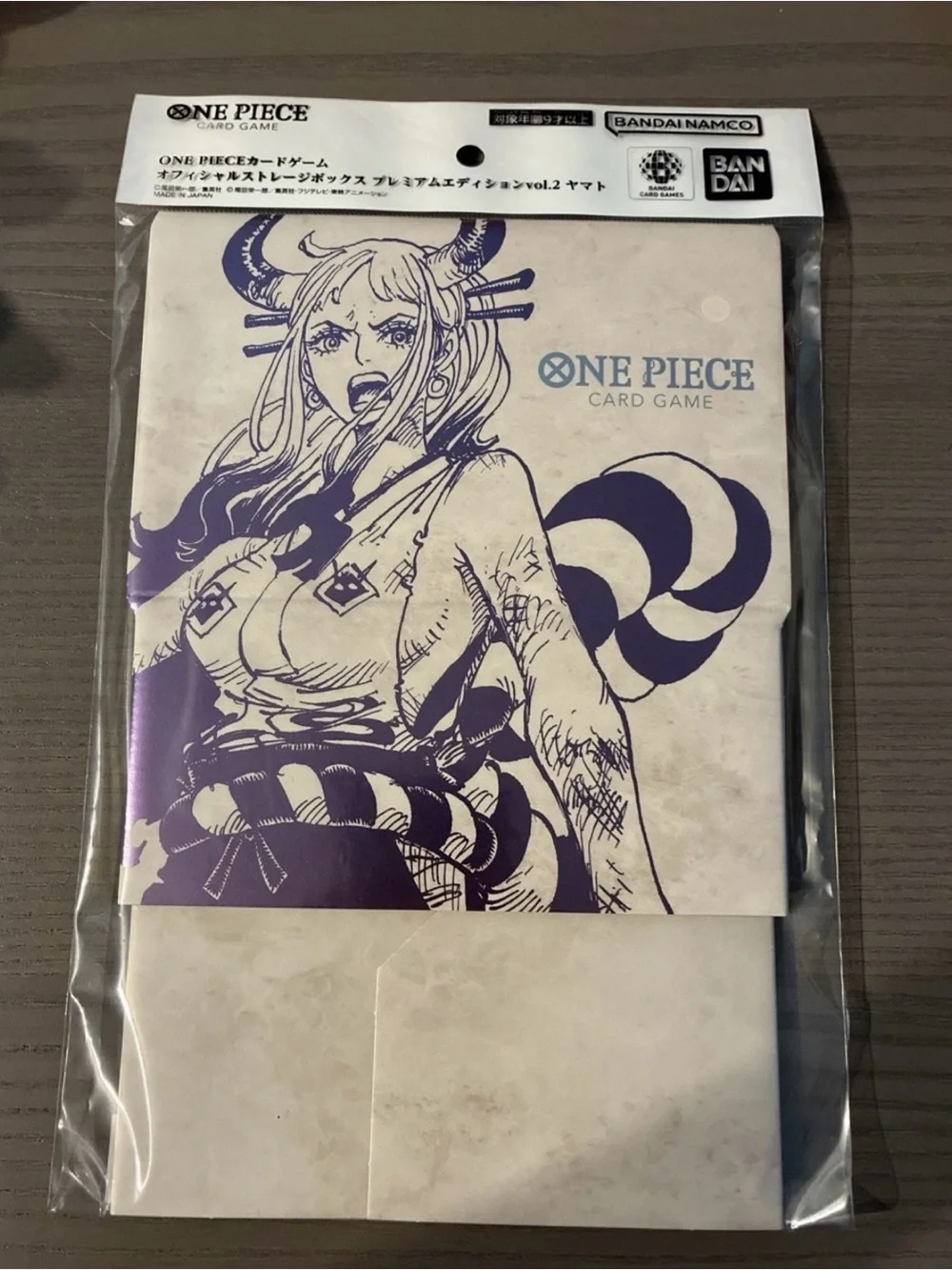 Yamato One Piece TCG Official Storage Box Premium Edition Vol. 2 Bandai SEALED